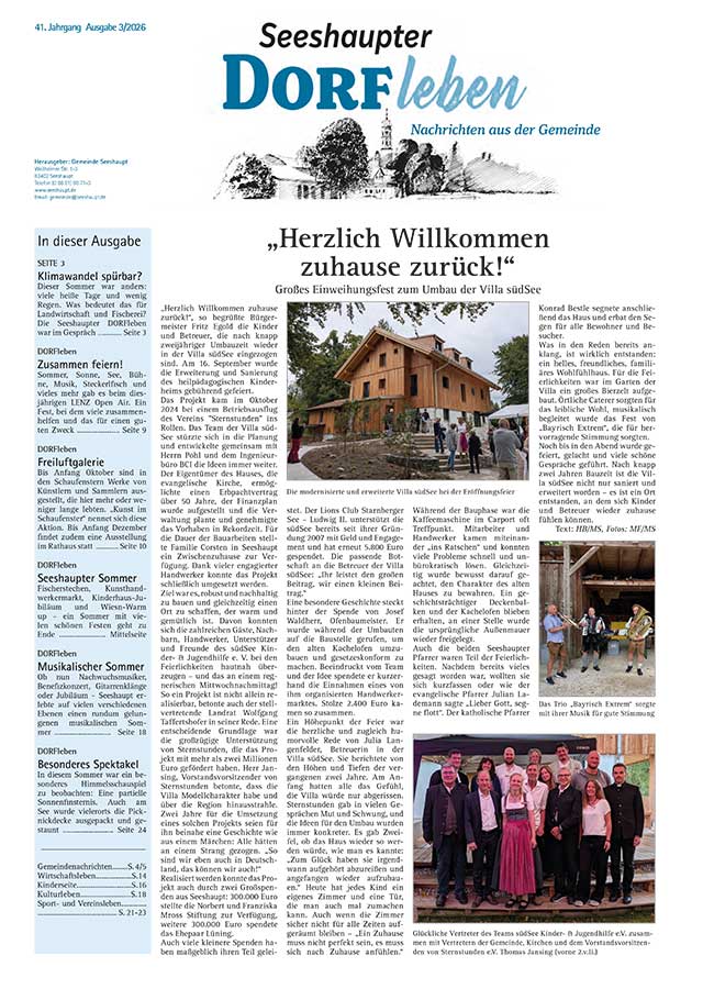 Seeshaupter DORFleben Seite 3