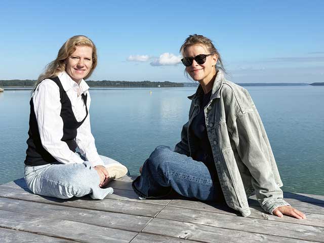 Die südSee-Therapeutinnen Ela Stolpe-Illingworth und Annekathrin Papenfuß
