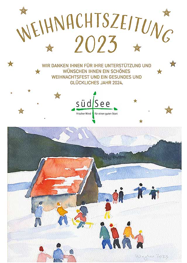 Die südSee-Weihnachtszeitung 2023